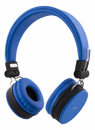 Streetz Foldbart On-Ear Bluetooth Headset Blå – bedste bluetooth headset i test
