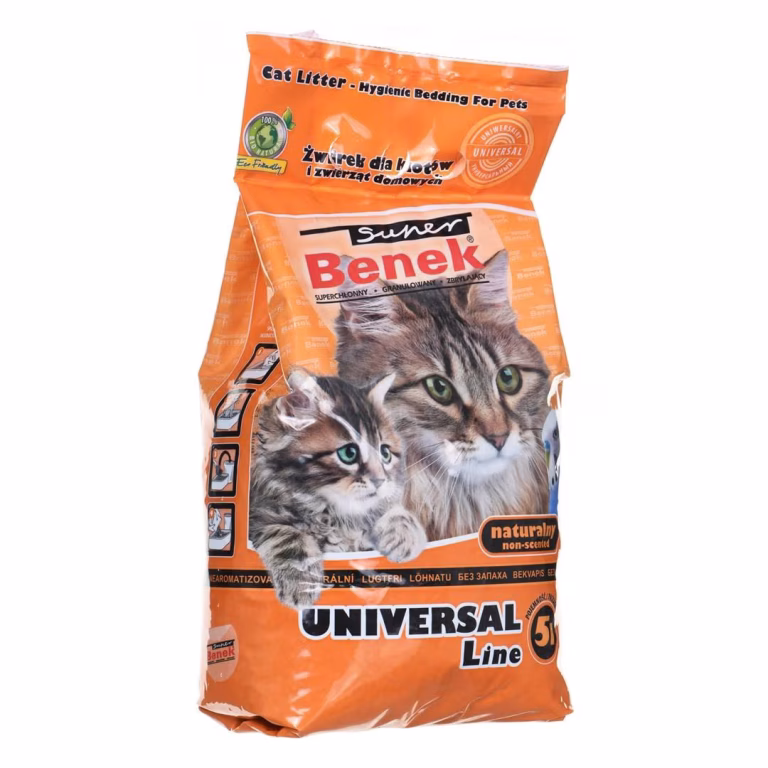 Certech Super Benek Universal Bentonit Kattegrus 5 L – bedste kattegrus i test