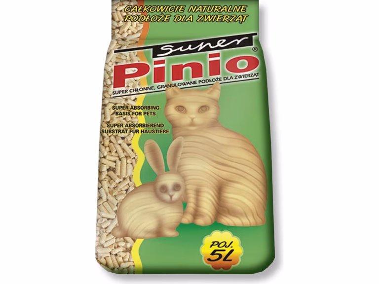 Certech Super Pinio Natural Trækattegrus 5 L – bedste kattegrus i test