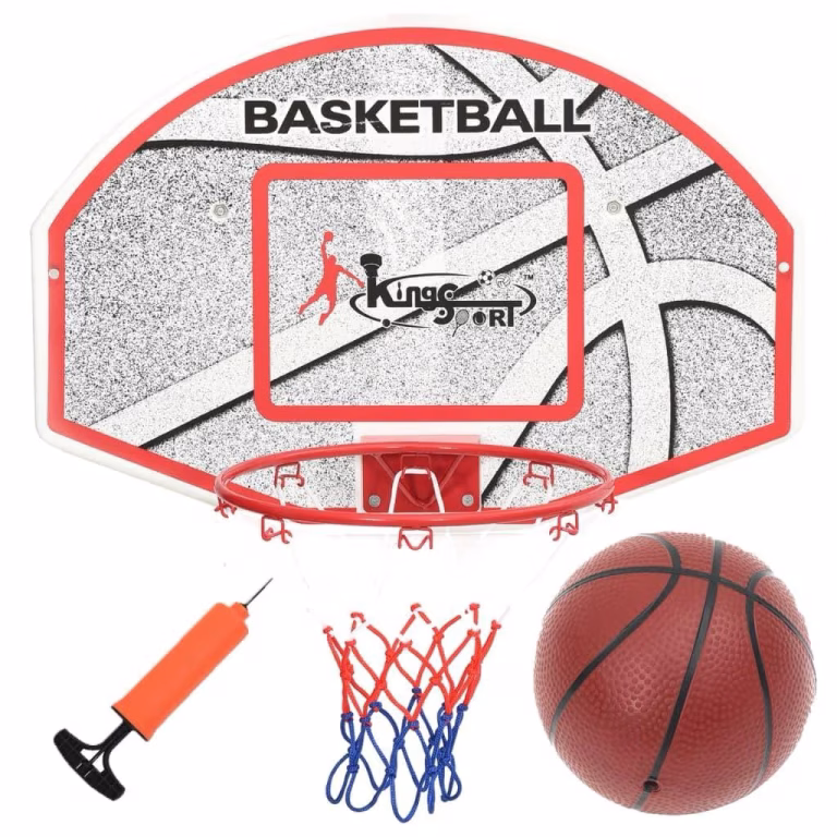 Vægmonteret Basketballkurv med Plade 66×44,5 cm 5 Dele – bedste basketballkurv i test