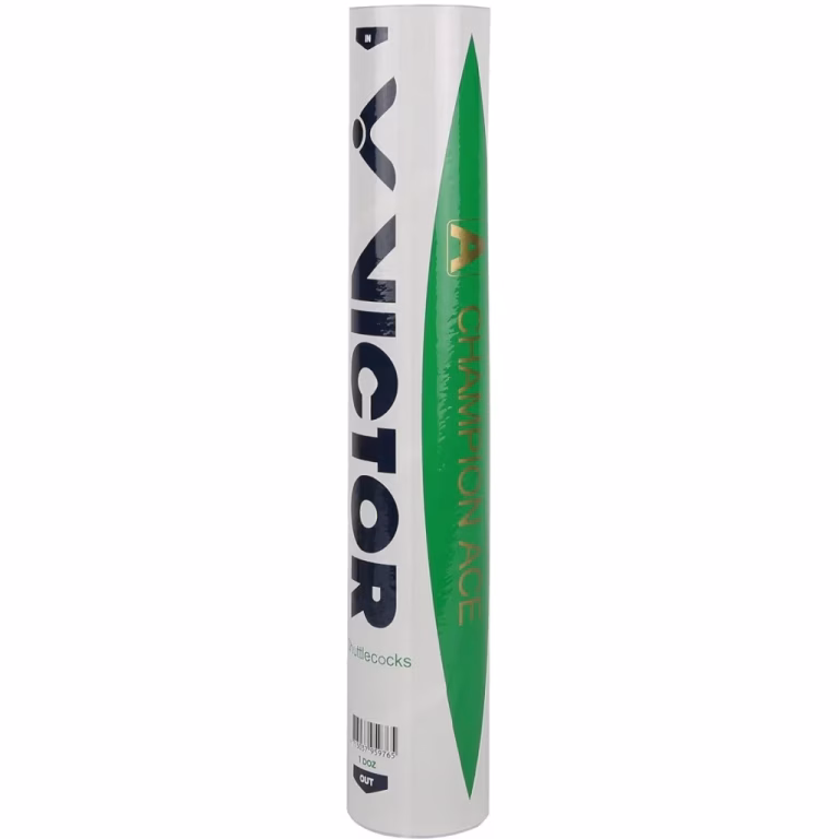 Victor Champion Ace Fjerbolde 12 stk. Hastighed 77 – bedste badmintonbolde